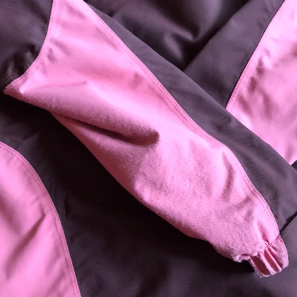 Rei fleeced line waterproof jacket with hood - Picture 5 of 6